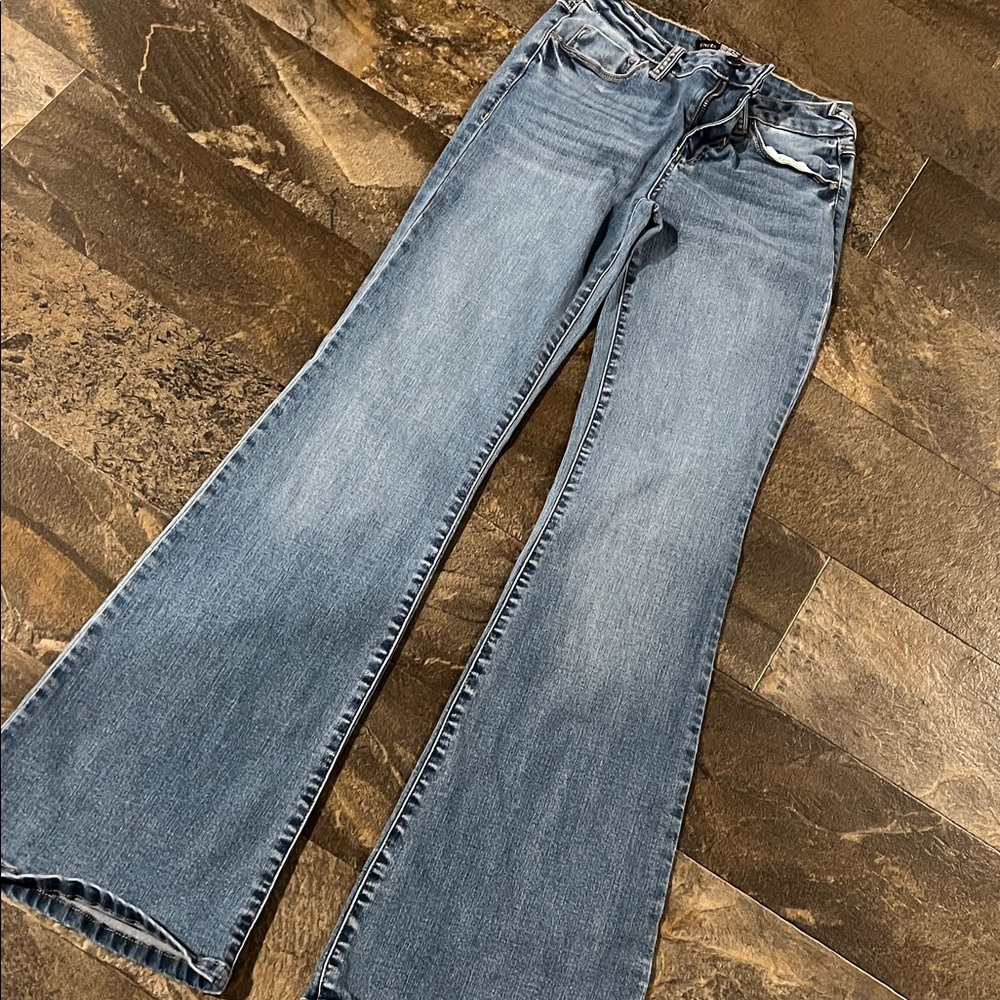 Sincerely Jules Blue Flare Jeans